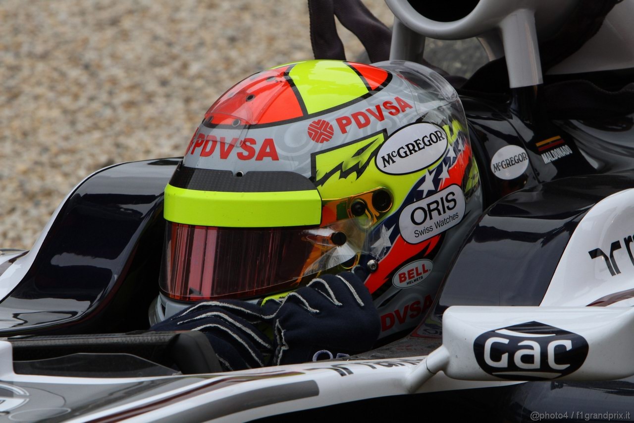 GP AUSTRALIA, 26.03.2011- Prove Libere 3, Sabato, Pastor Maldonado (VEN), Williams FW33 