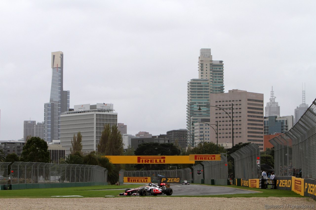 GP AUSTRALIA, 26.03.2011- Prove Libere 3, Sabato, Jenson Button (GBR), McLaren  Mercedes, MP4-26 