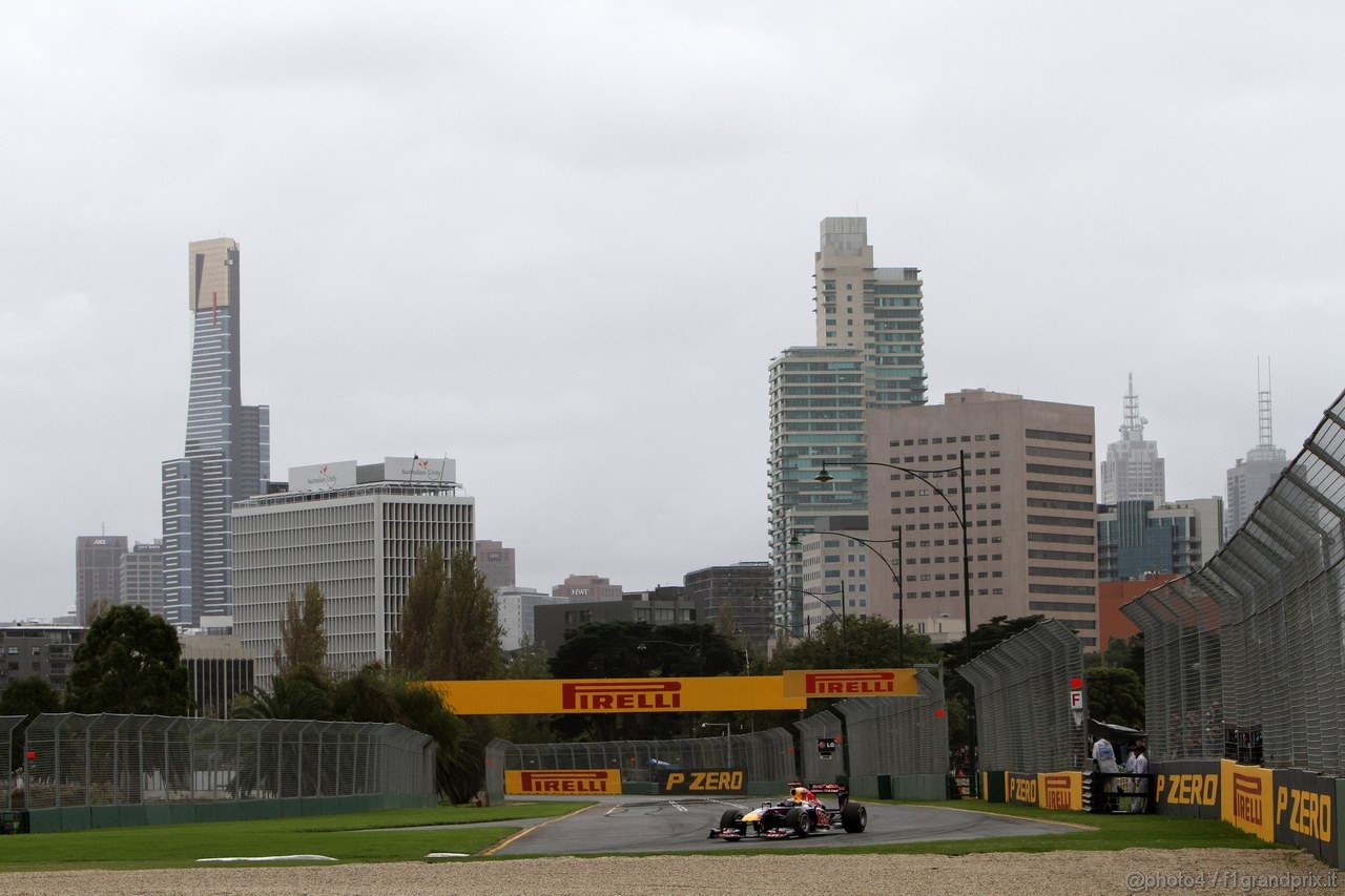 GP AUSTRALIA, 26.03.2011- Prove Libere 3, Sabato, Sebastian Vettel (GER), Red Bull Racing, RB7 