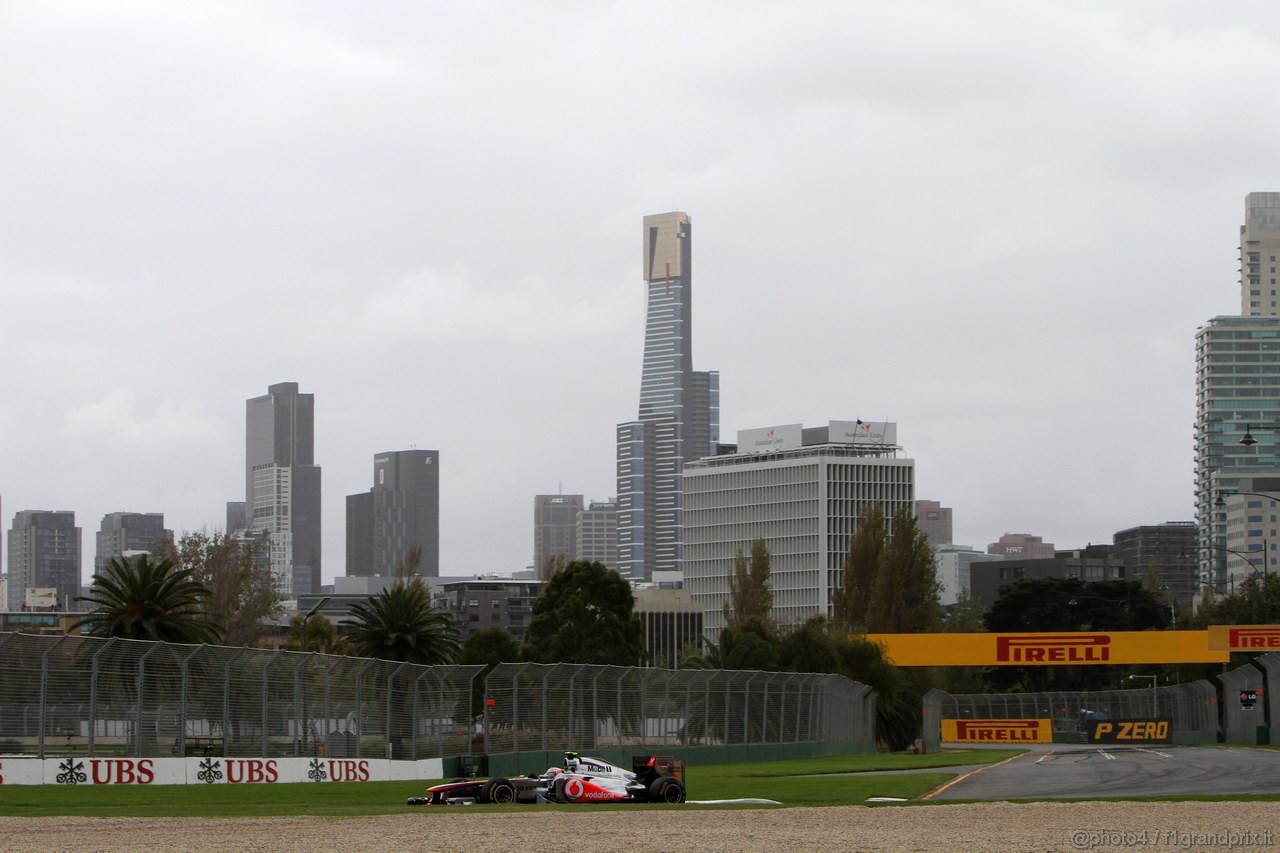 GP AUSTRALIA, 26.03.2011- Prove Libere 3, Sabato, Jenson Button (GBR), McLaren  Mercedes, MP4-26 