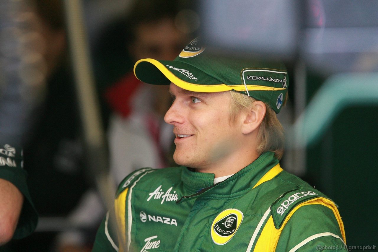 GP AUSTRALIA, 26.03.2011- Prove Libere 3, Sabato, Heikki Kovalainen (FIN), Team Lotus, TL11 