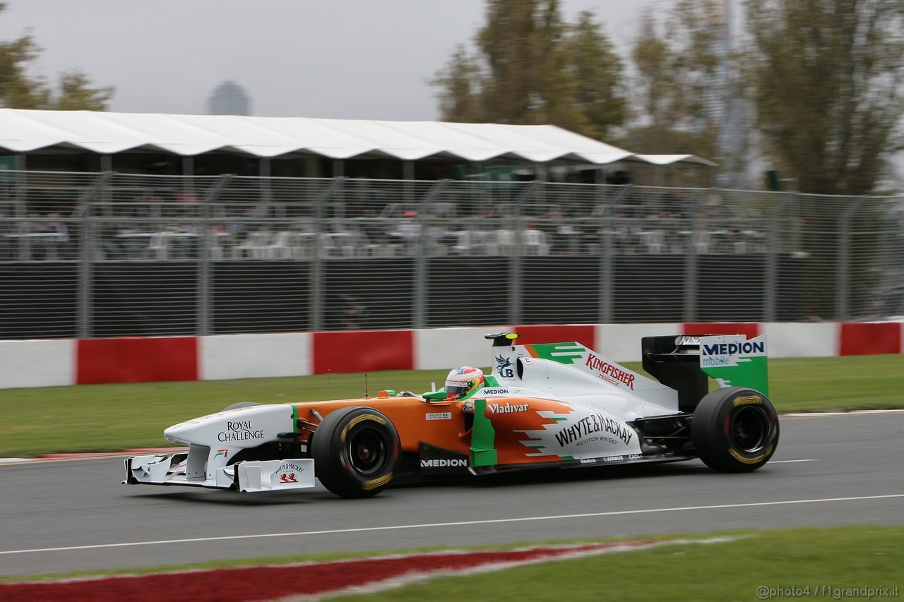GP AUSTRALIA, 26.03.2011- Prove Libere 3, Sabato, Paul di Resta (GBR) Force India VJM04 