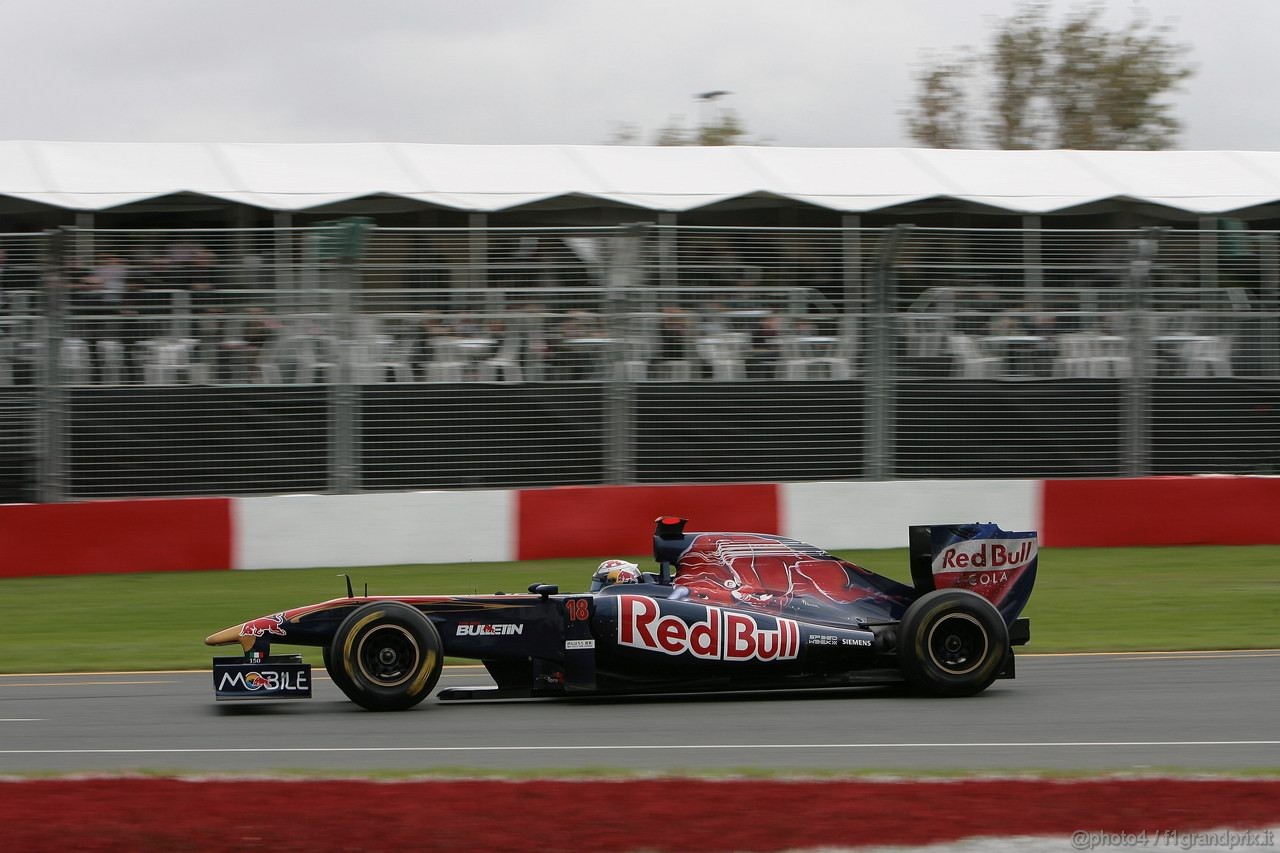 GP AUSTRALIA, 26.03.2011- Prove Libere 3, Sabato, Sébastien Buemi (SUI), Scuderia Toro Rosso, STR6 