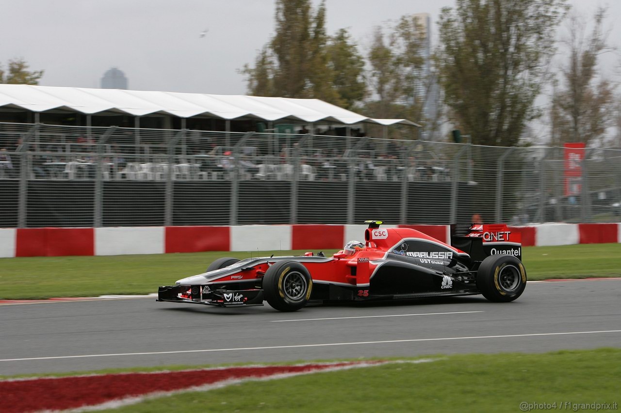 GP AUSTRALIA, 26.03.2011- Prove Libere 3, Sabato, Jerome D'Ambrosio (BEL), Marussia Virgin Racing VR-02 