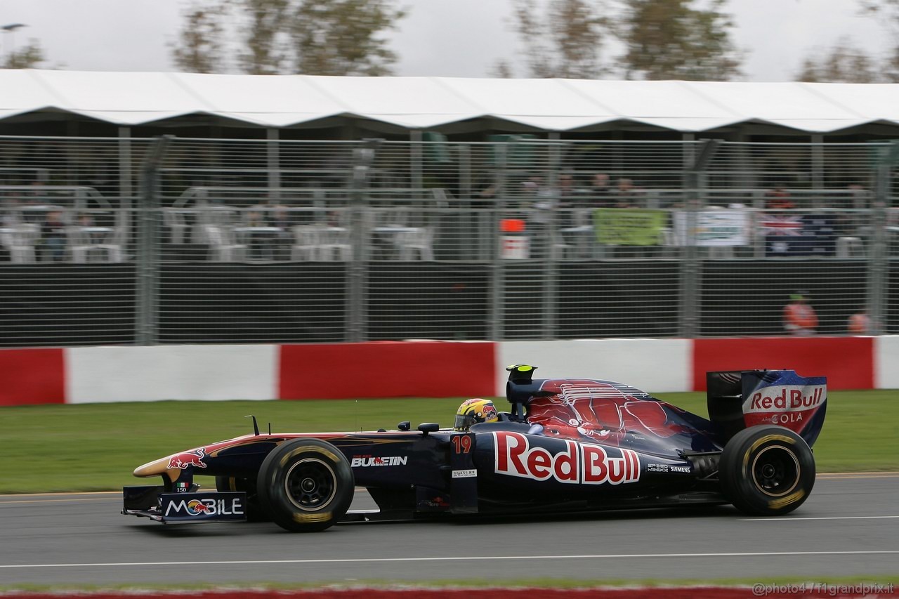 GP AUSTRALIA, 26.03.2011- Prove Libere 3, Sabato, Jaime Alguersuari (SPA), Scuderia Toro Rosso, STR6 