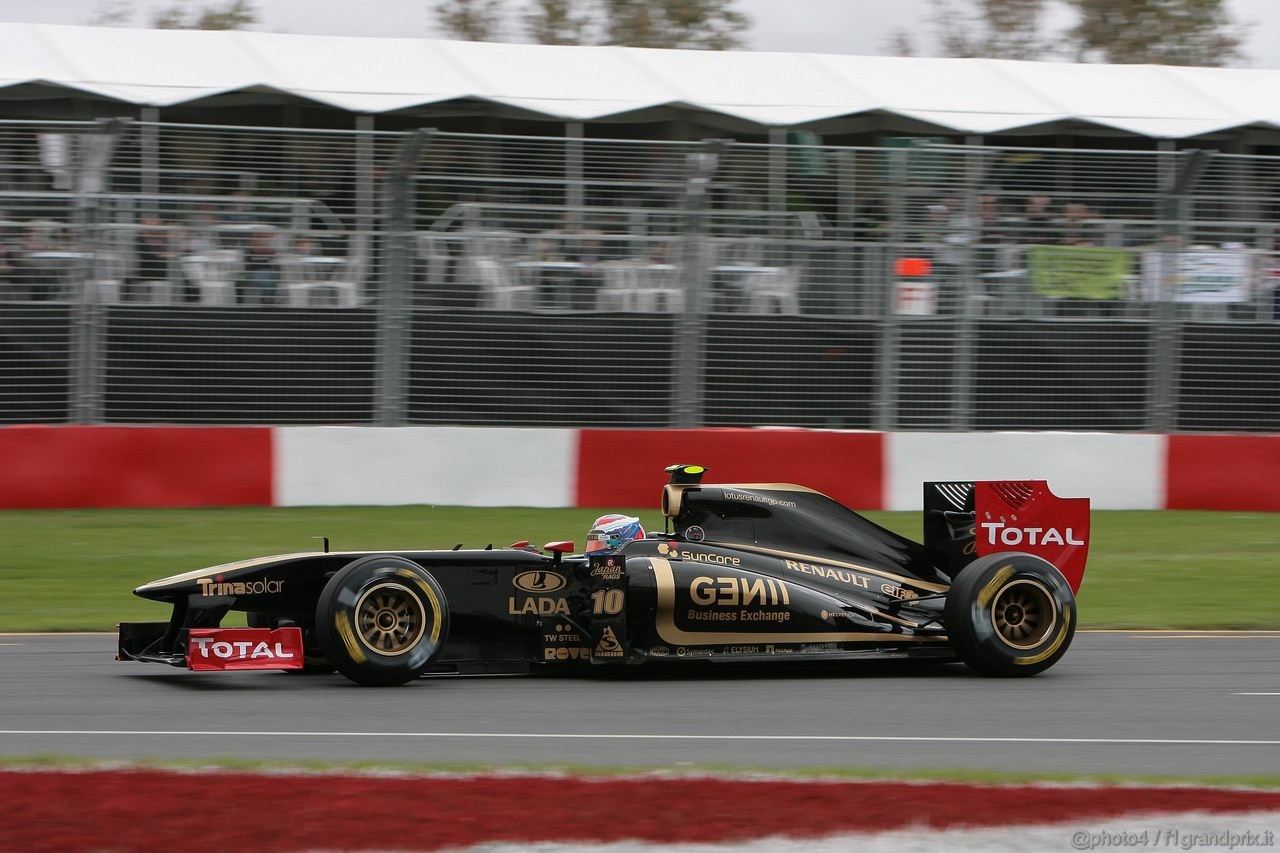 GP AUSTRALIA, 26.03.2011- Prove Libere 3, Sabato, Vitaly Petrov (RUS), Lotus Renault GP, R31 