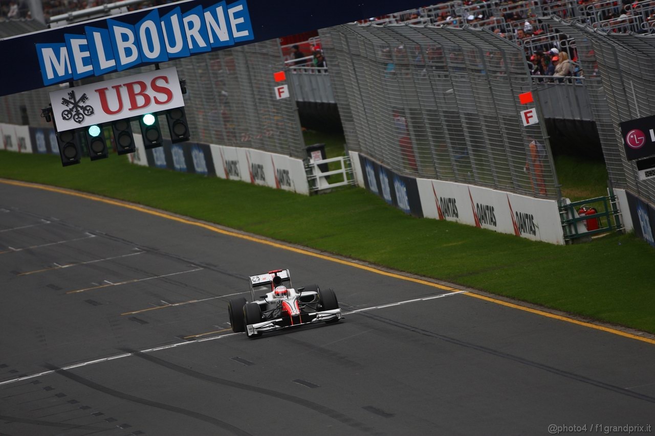 GP AUSTRALIA, 26.03.2011- Qualifiche, Kamui Kobayashi (JAP), Sauber F1 Team C30 