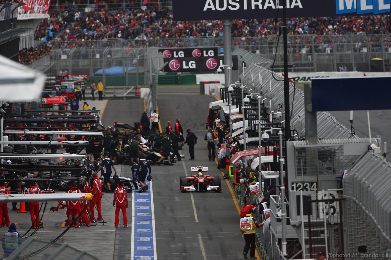 GP AUSTRALIA, 26.03.2011- Qualifiche, Felipe Massa (BRA), Ferrari, F-150 Italia 