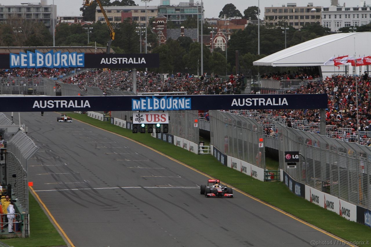 GP AUSTRALIA, 26.03.2011- Qualifiche, Lewis Hamilton (GBR), McLaren  Mercedes, MP4-26 