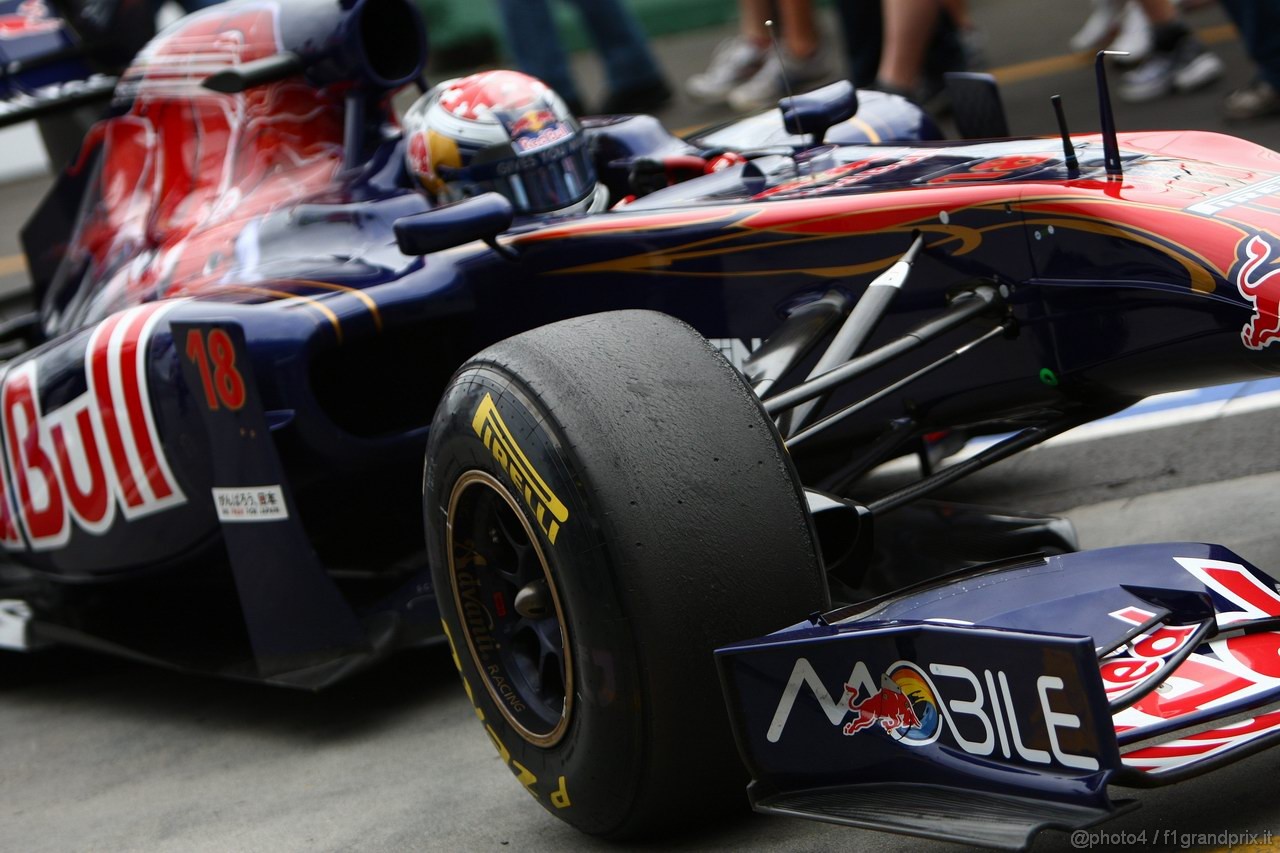 GP AUSTRALIA, 26.03.2011- Qualifiche, Sébastien Buemi (SUI), Scuderia Toro Rosso, STR6 