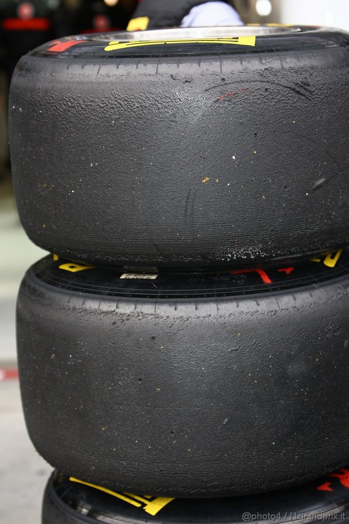 GP AUSTRALIA, 26.03.2011- Qualifiche, Tyres Pirelli 