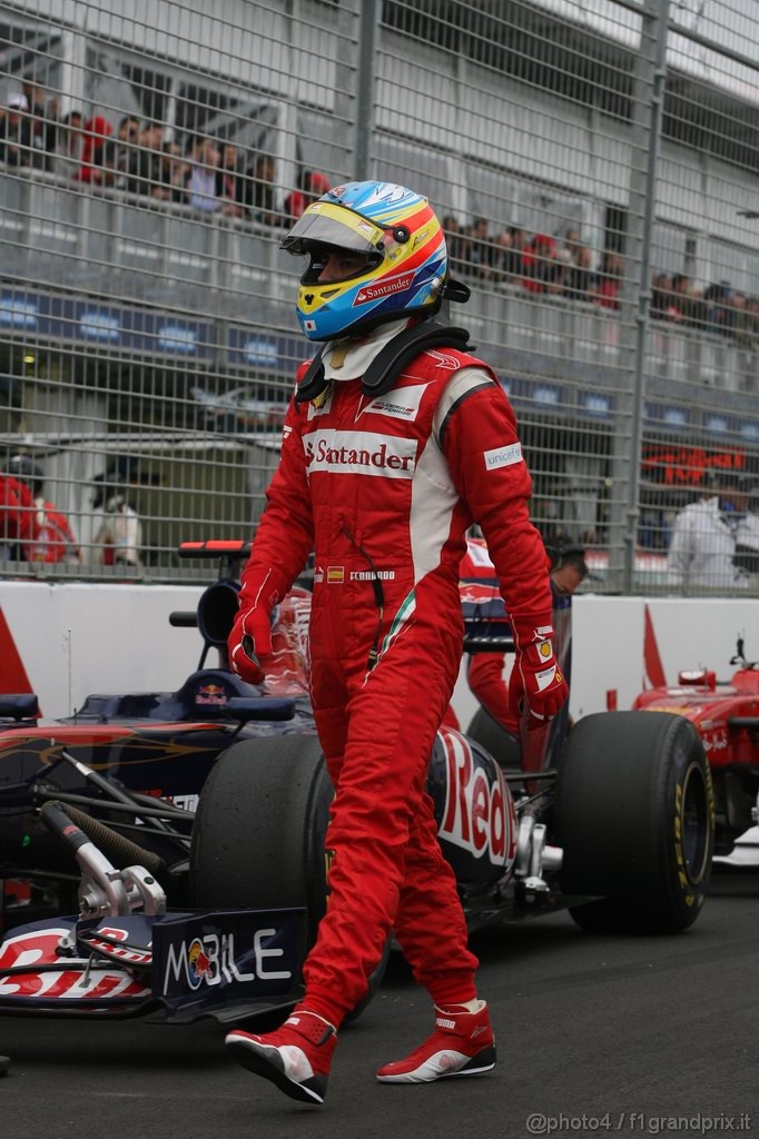 GP AUSTRALIA, 26.03.2011- Qualifiche, Fernando Alonso (ESP), Ferrari, F-150 Italia 