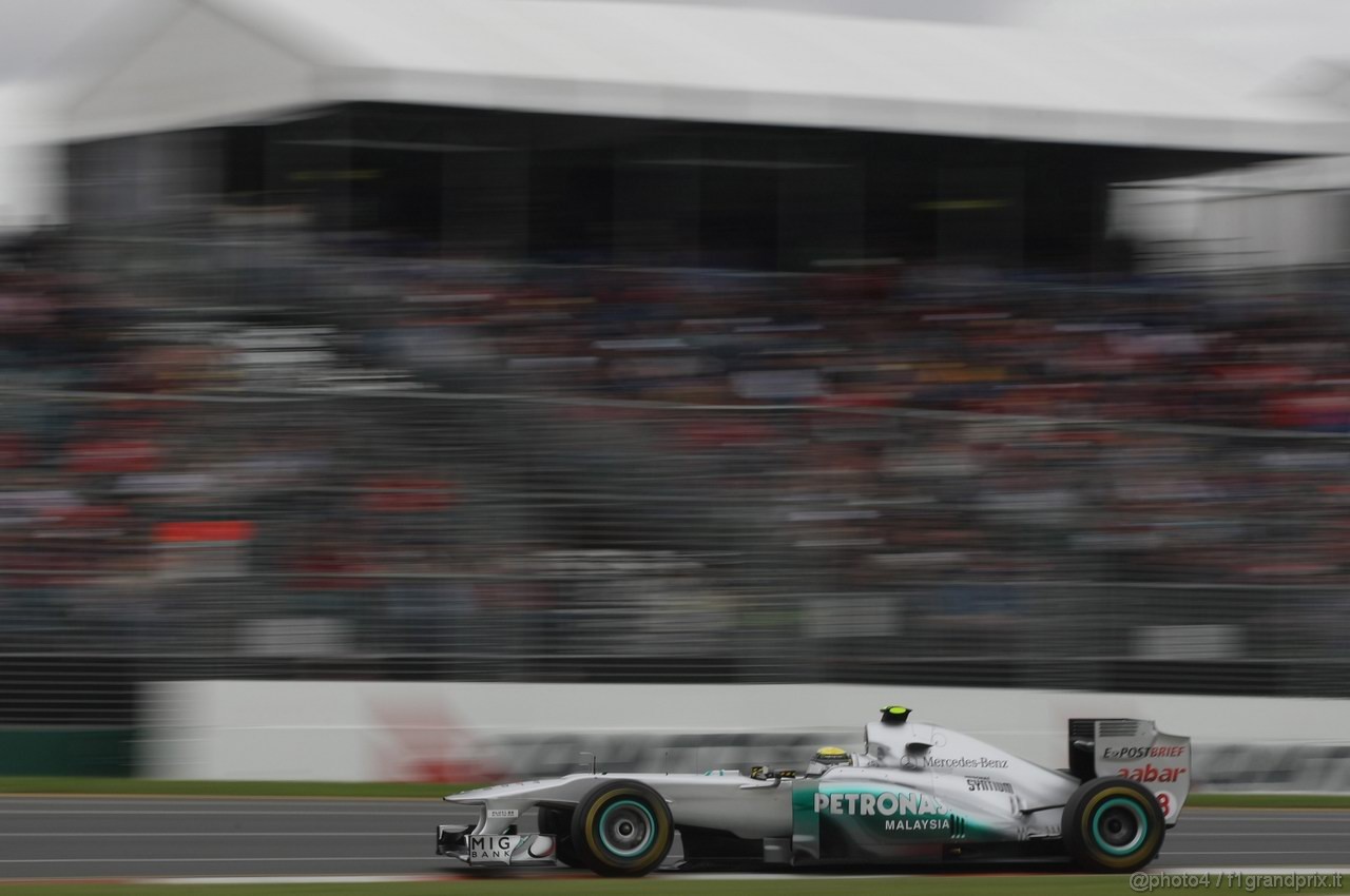 GP AUSTRALIA, 26.03.2011- Qualifiche, Nico Rosberg (GER), Mercedes GP Petronas F1 Team, MGP W02 