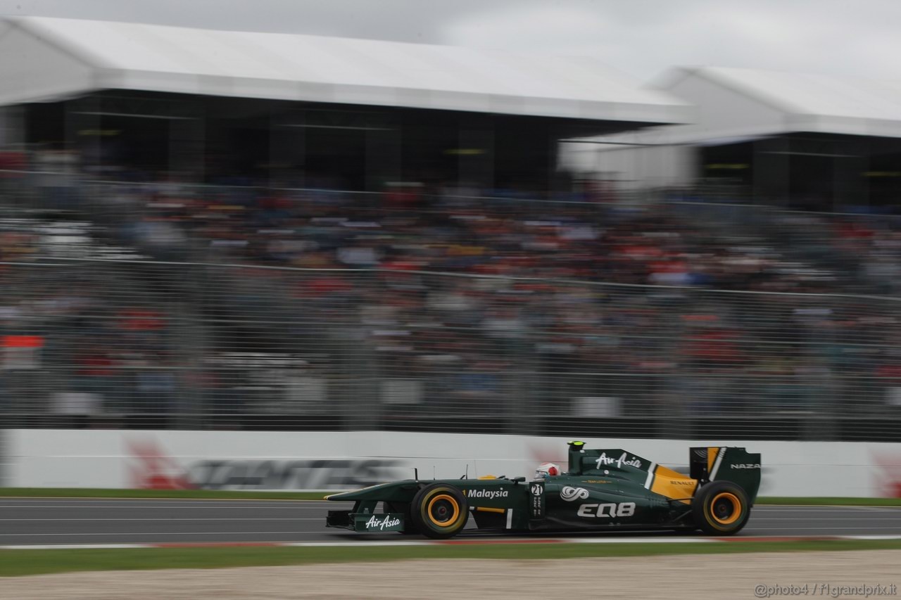 GP AUSTRALIA, 26.03.2011- Qualifiche, Jarno Trulli (ITA), Team Lotus, TL11 