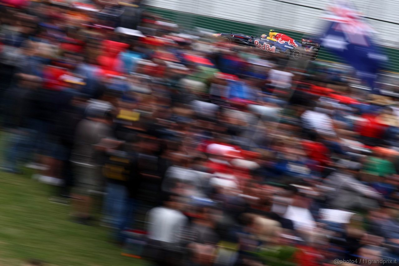 GP AUSTRALIA, 26.03.2011- Qualifiche, Mark Webber (AUS), Red Bull Racing, RB7 