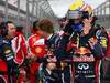 GP AUSTRALIA, 26.03.2011- Qualifiche, Sebastian Vettel (GER), Red Bull Racing, RB7 pole position e Mark Webber (AUS), Red Bull Racing, RB7 terzo 