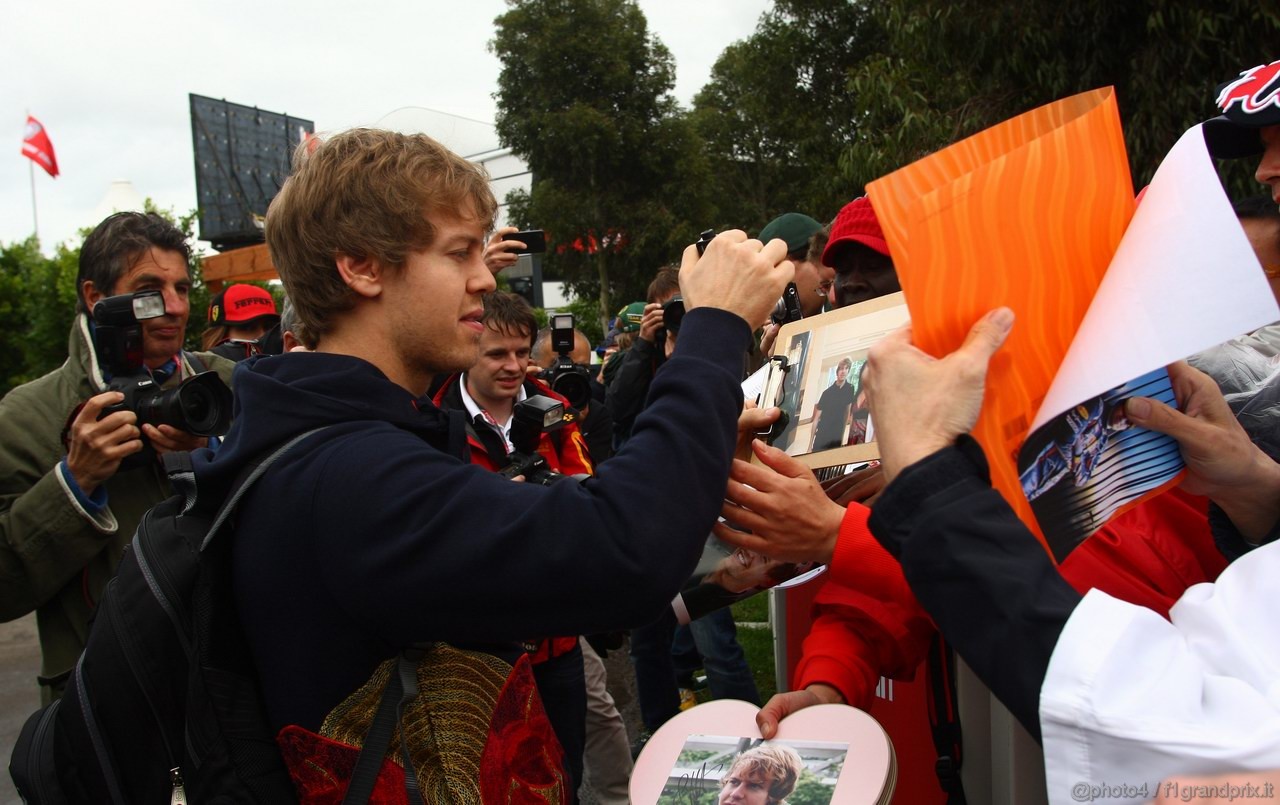 GP AUSTRALIA, 25.03.2011- Sebastian Vettel (GER), Red Bull Racing, RB7 