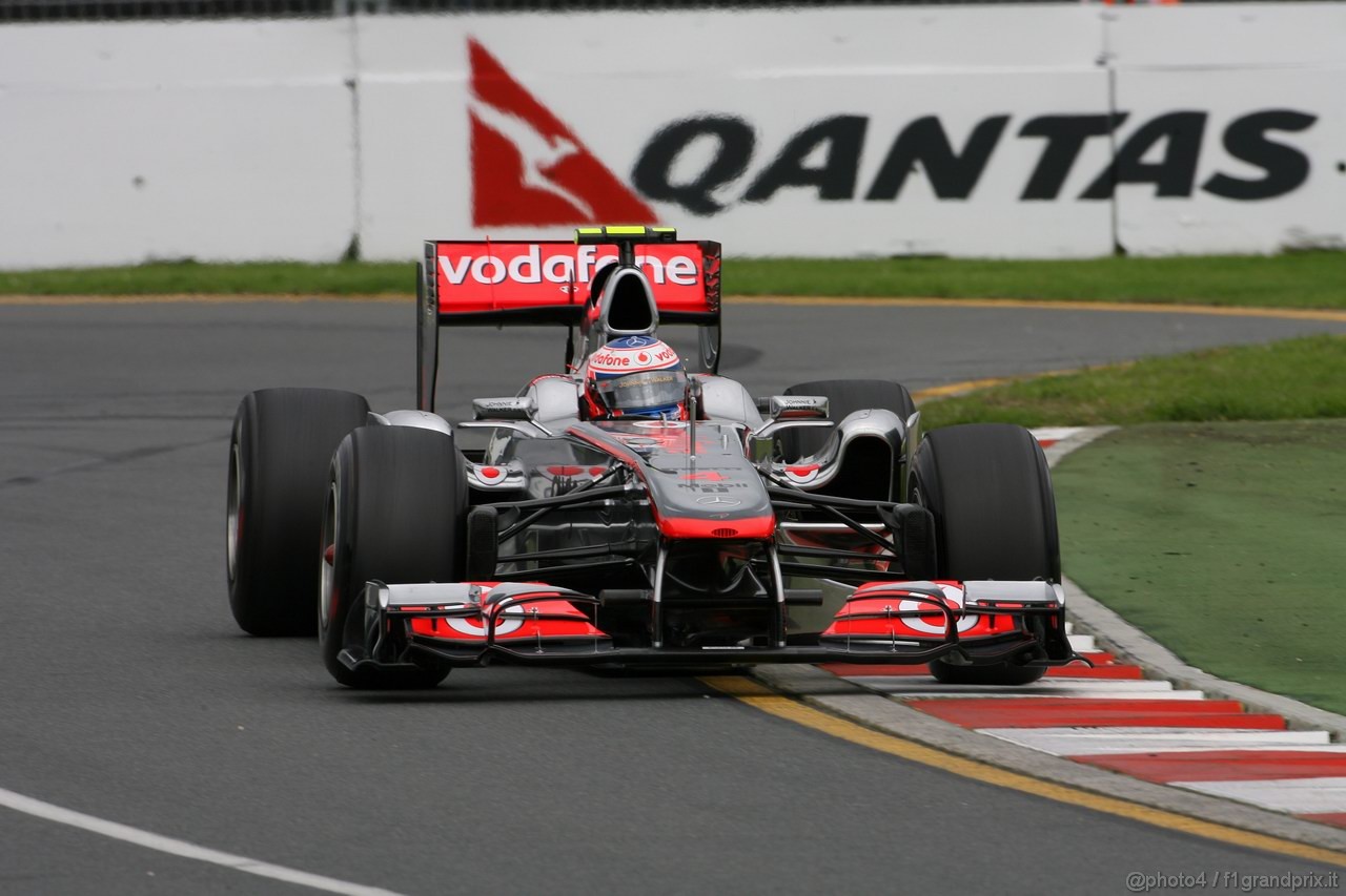 GP AUSTRALIA, 25.03.2011- Prove Libere 1, Venerdi', Lewis Hamilton (GBR), McLaren  Mercedes, MP4-26 