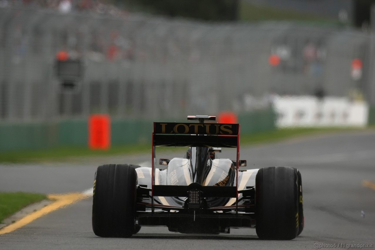 GP AUSTRALIA, 25.03.2011- Prove Libere 1, Venerdi', Nick Heidfeld (GER) Lotus Renault GP R31  