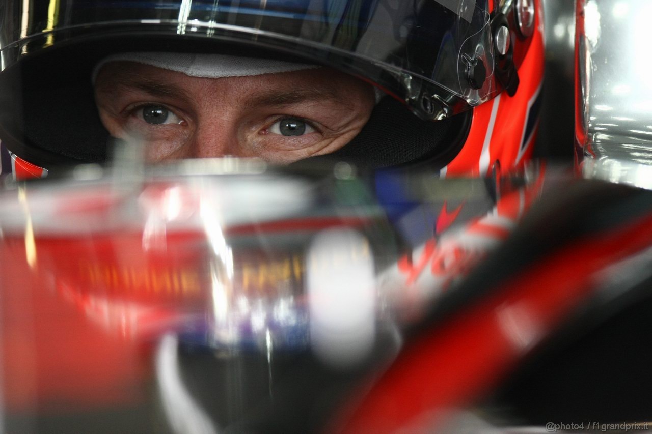 GP AUSTRALIA, 25.03.2011- Prove Libere 1, Venerdi', Jenson Button (GBR), McLaren  Mercedes, MP4-26 