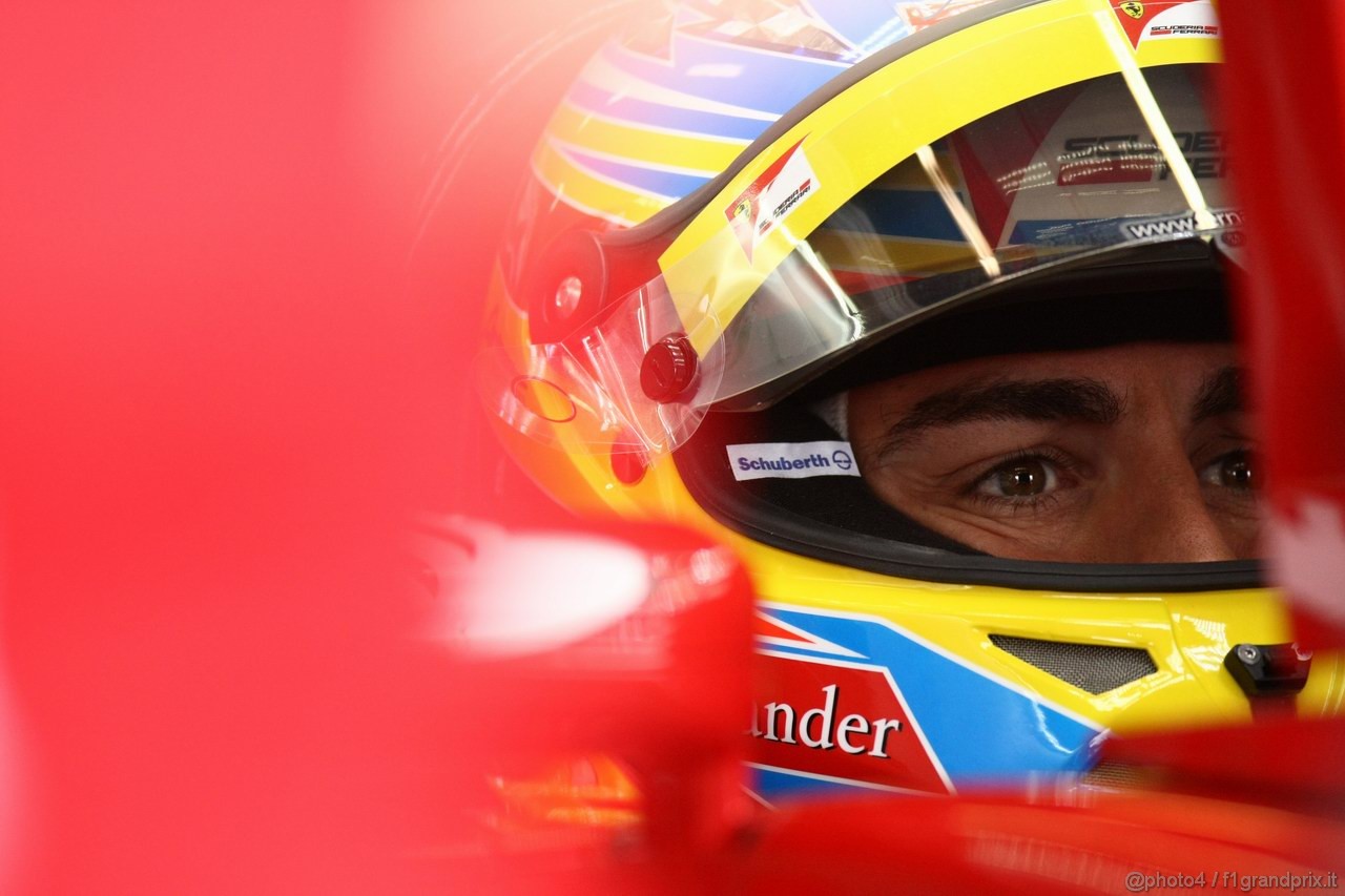 GP AUSTRALIA, 25.03.2011- Prove Libere 1, Venerdi', Fernando Alonso (ESP), Ferrari, F-150 Italia 