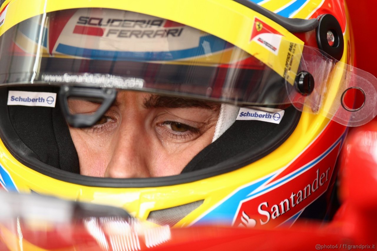 GP AUSTRALIA, 25.03.2011- Prove Libere 1, Venerdi', Fernando Alonso (ESP), Ferrari, F-150 Italia 