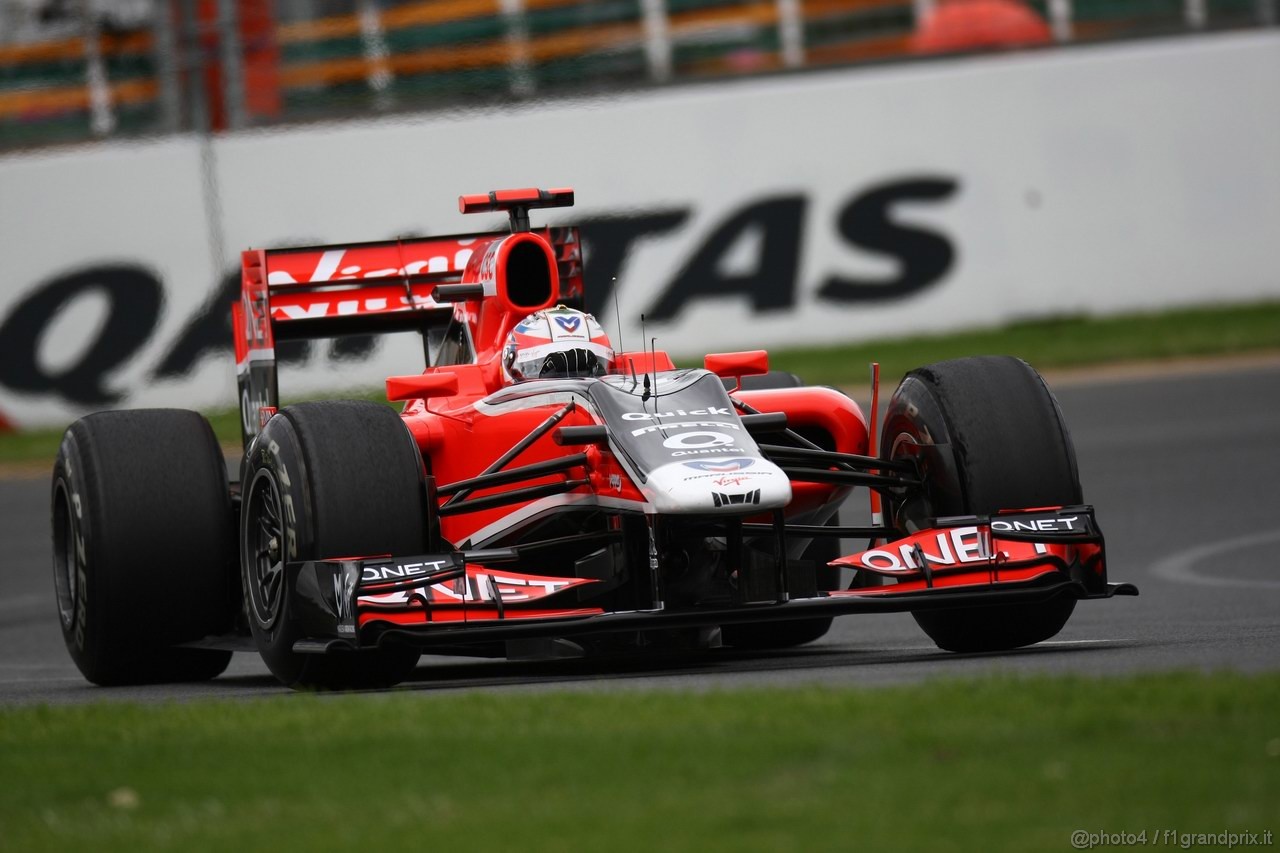 GP AUSTRALIA, 25.03.2011- Prove Libere 1, Venerdi', Timo Glock (GER), Marussia Virgin Racing VR-02 