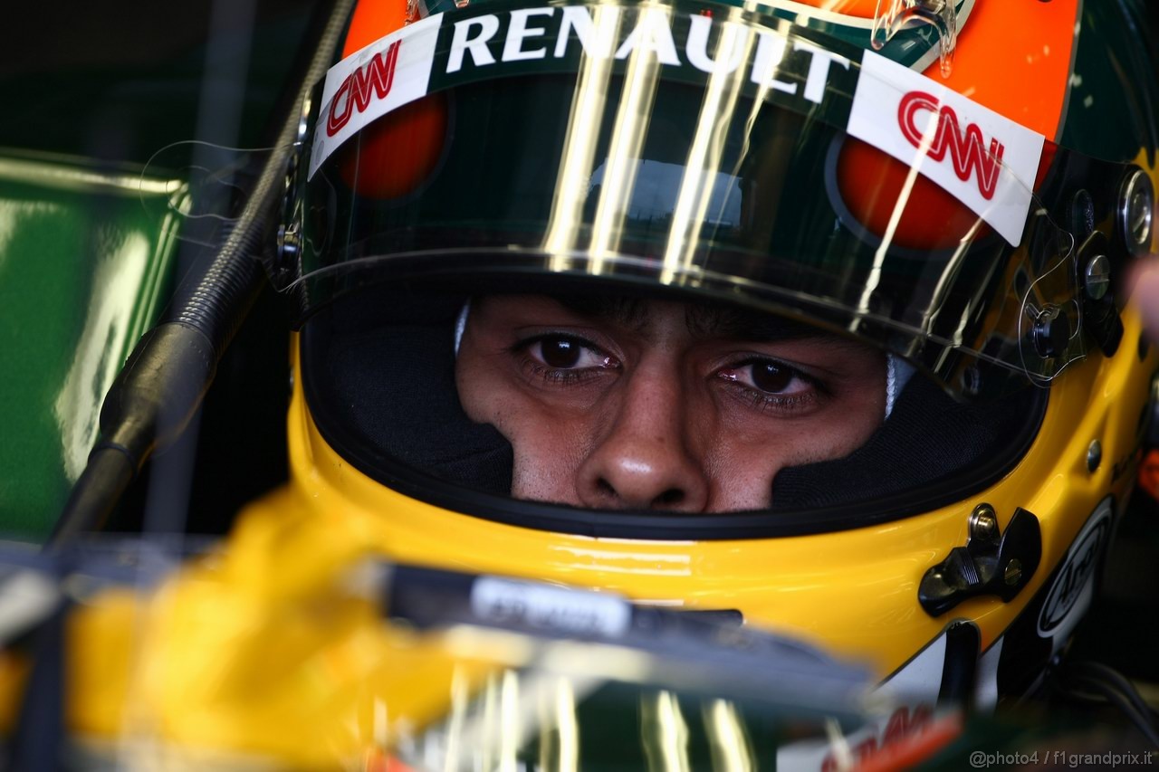 GP AUSTRALIA, 25.03.2011- Prove Libere 1, Venerdi', Karun Chandhok (IND), Test Driver, Team Lotus, TL11  
