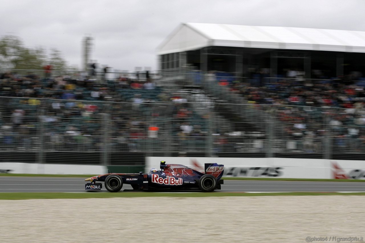 GP AUSTRALIA, 25.03.2011- Prove Libere 1, Venerdi', Jaime Alguersuari (SPA), Scuderia Toro Rosso, STR6 
