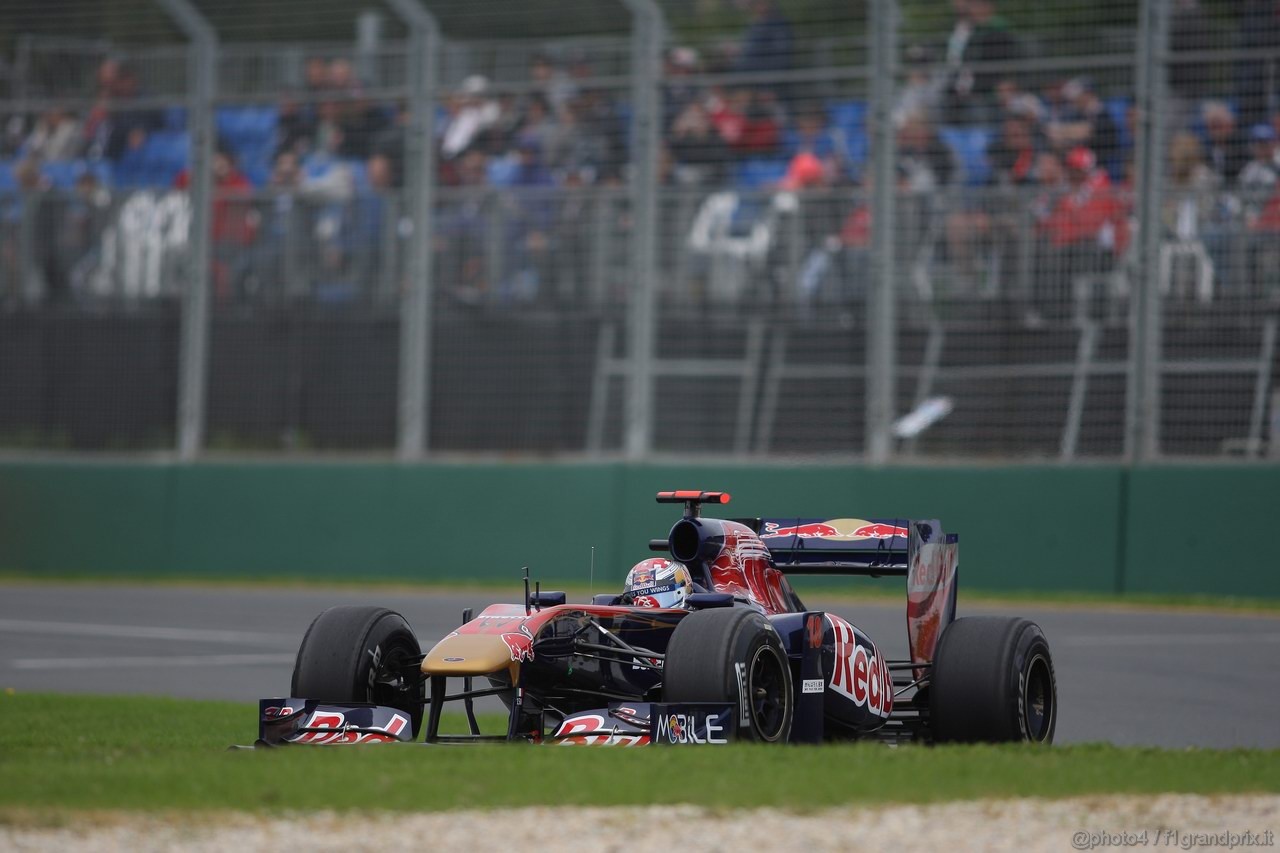 GP AUSTRALIA, 25.03.2011- Prove Libere 1, Venerdi', Sébastien Buemi (SUI), Scuderia Toro Rosso, STR6 