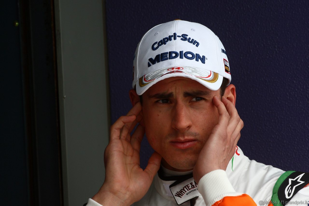 GP AUSTRALIA, 25.03.2011- Prove Libere 1, Venerdi', Adrian Sutil (GER), Force India F1 Team, VJM04 