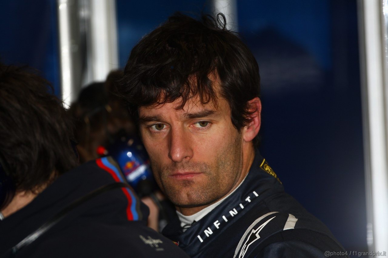 GP AUSTRALIA, 25.03.2011- Prove Libere 1, Venerdi', Mark Webber (AUS), Red Bull Racing, RB7 