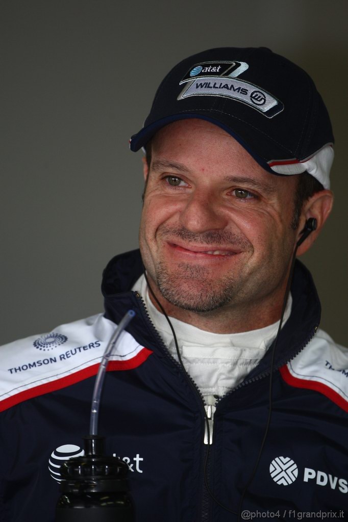 GP AUSTRALIA, 25.03.2011- Prove Libere 1, Venerdi', Rubens Barrichello (BRA), Williams FW33 