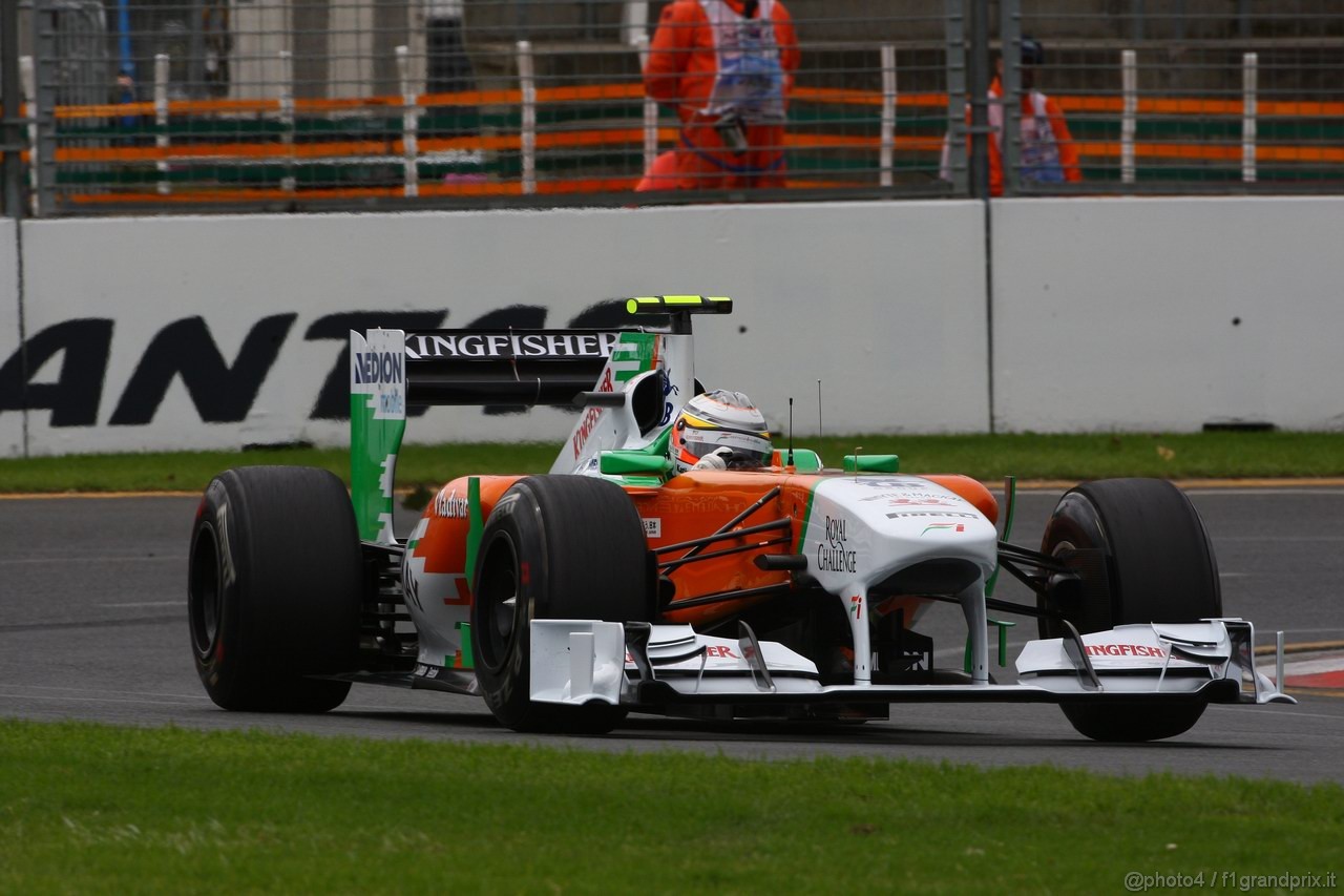 GP AUSTRALIA, 25.03.2011- Prove Libere 1, Venerdi', Nico Hulkenberg (GER), Force India F1 Team, Test Driver 