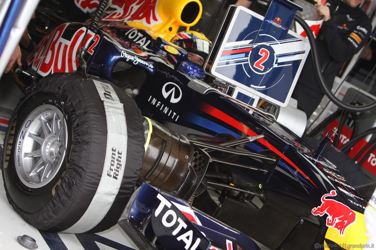 GP AUSTRALIA, 25.03.2011- Prove Libere 1, Venerdi', Mark Webber (AUS), Red Bull Racing, RB7 