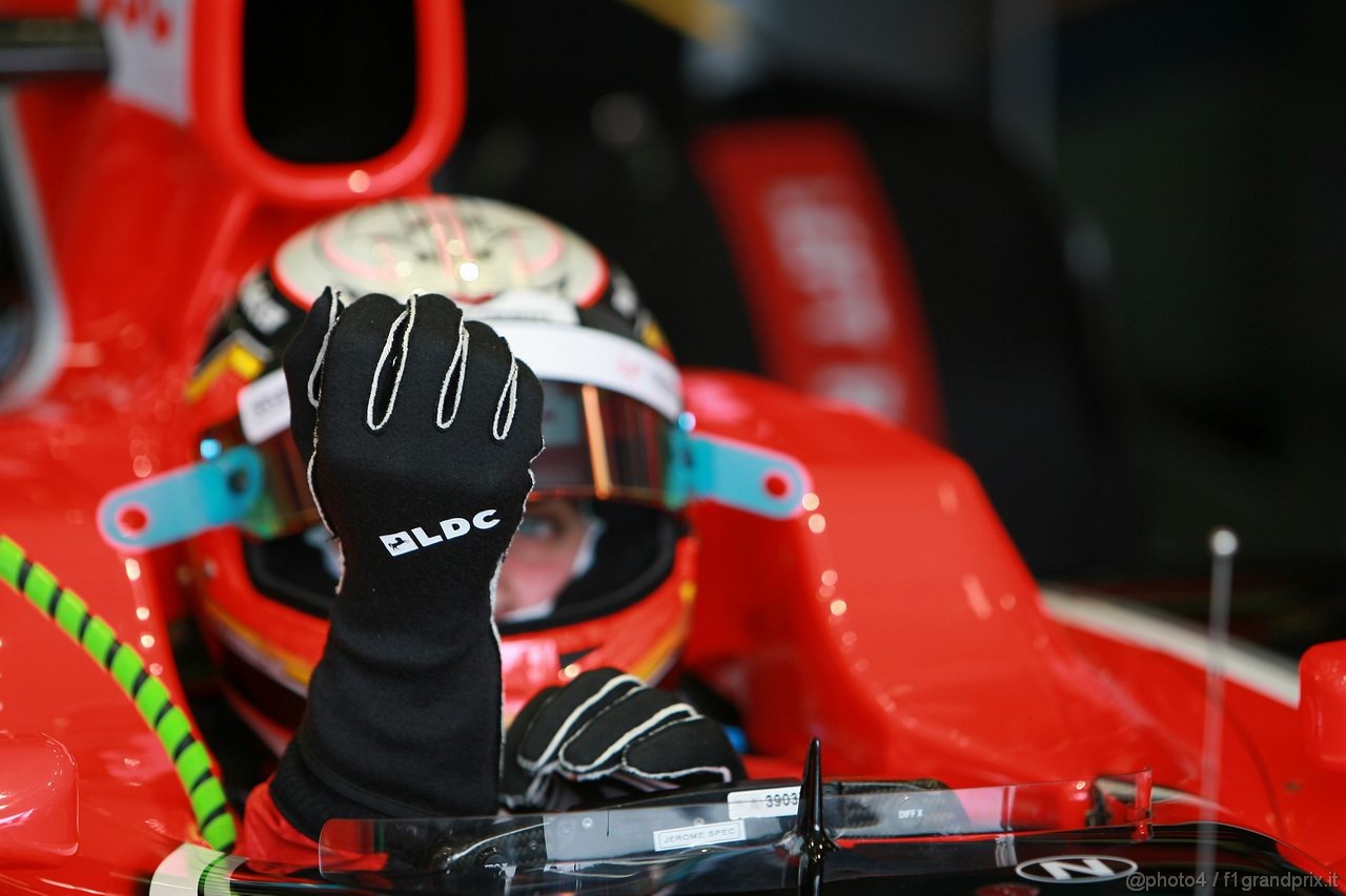 GP AUSTRALIA, 25.03.2011- Prove Libere 1, Venerdi', Jerome D'Ambrosio (BEL), Marussia Virgin Racing VR-02 