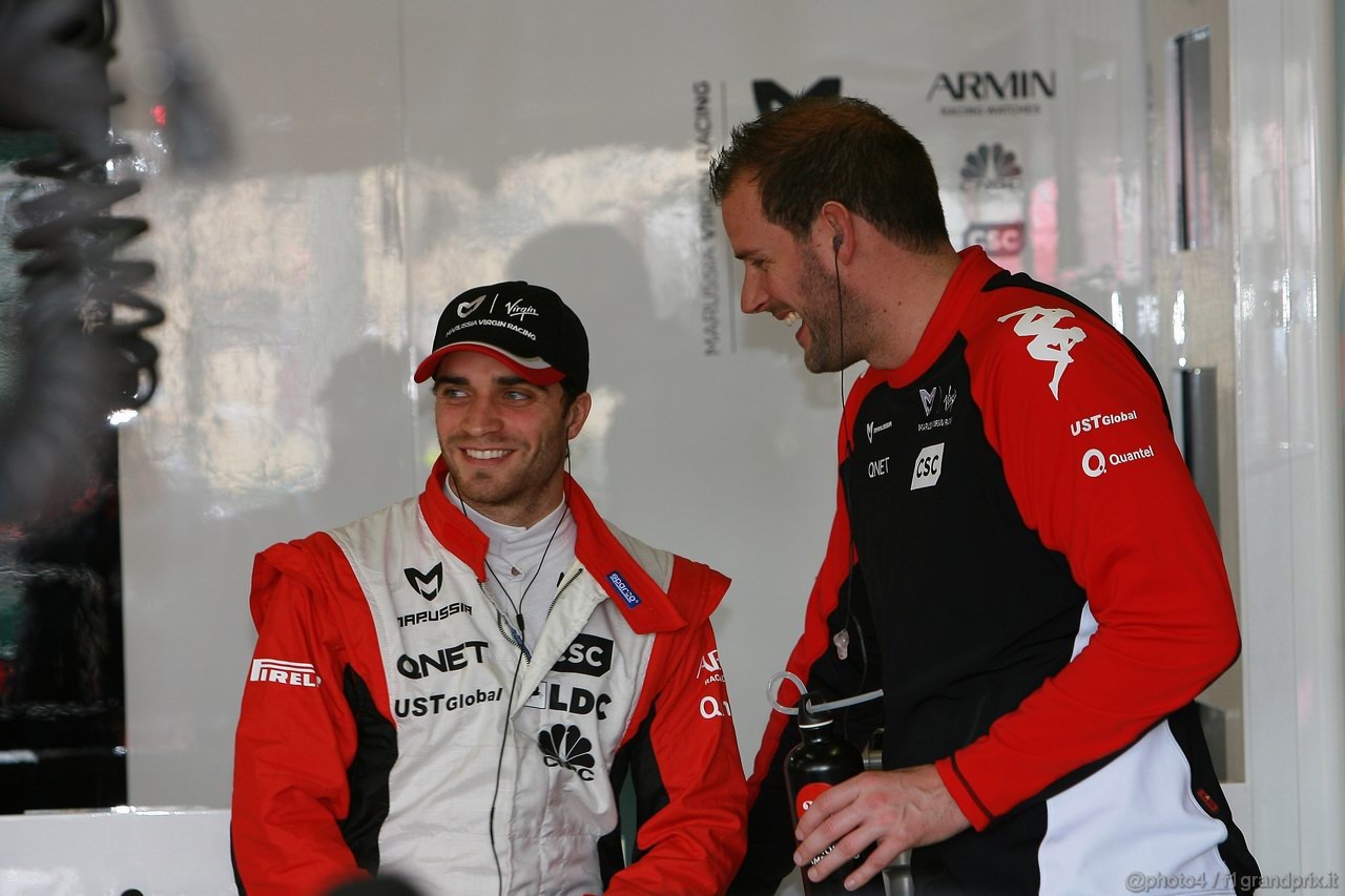 GP AUSTRALIA, 25.03.2011- Prove Libere 1, Venerdi', Jerome D'Ambrosio (BEL), Marussia Virgin Racing VR-02 