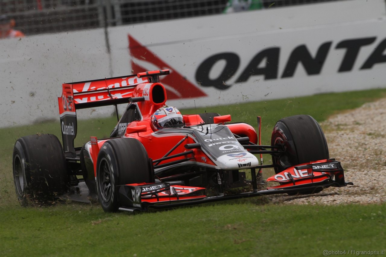 GP AUSTRALIA, 25.03.2011- Prove Libere 2, Venerdi', Timo Glock (GER), Marussia Virgin Racing VR-02 