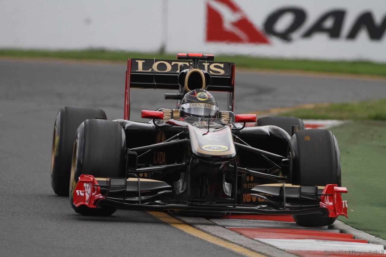 GP AUSTRALIA, 25.03.2011- Prove Libere 2, Venerdi', Nick Heidfeld (GER) Lotus Renault GP R31  