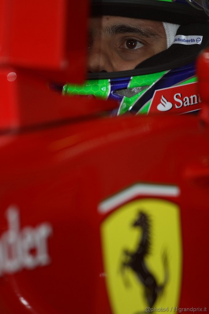 GP AUSTRALIA, 25.03.2011- Prove Libere 2, Venerdi', Felipe Massa (BRA), Ferrari, F-150 Italia 