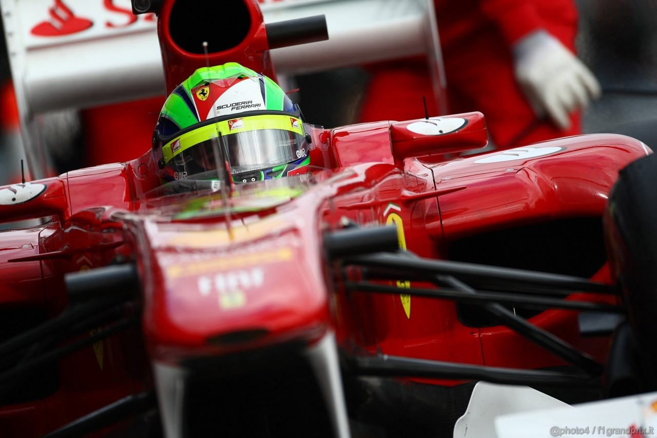 GP AUSTRALIA, 25.03.2011- Prove Libere 2, Venerdi', Felipe Massa (BRA), Ferrari, F-150 Italia 