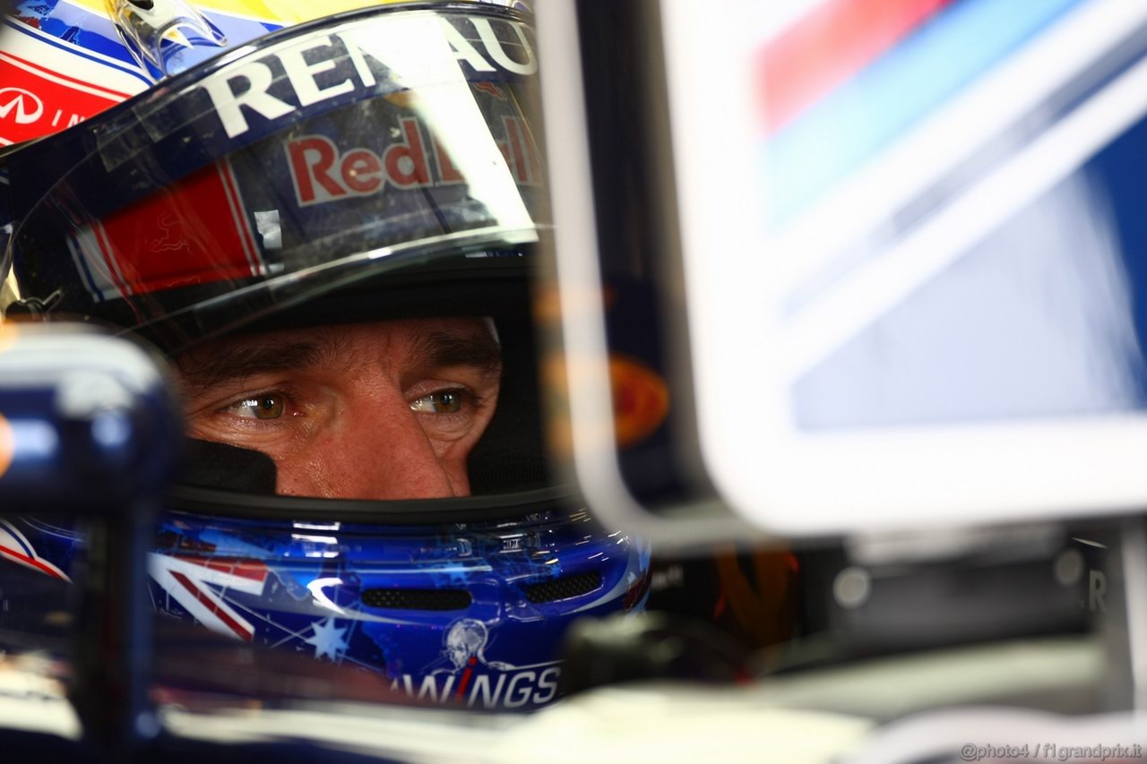 GP AUSTRALIA, 25.03.2011- Prove Libere 2, Venerdi', Mark Webber (AUS), Red Bull Racing, RB7 
