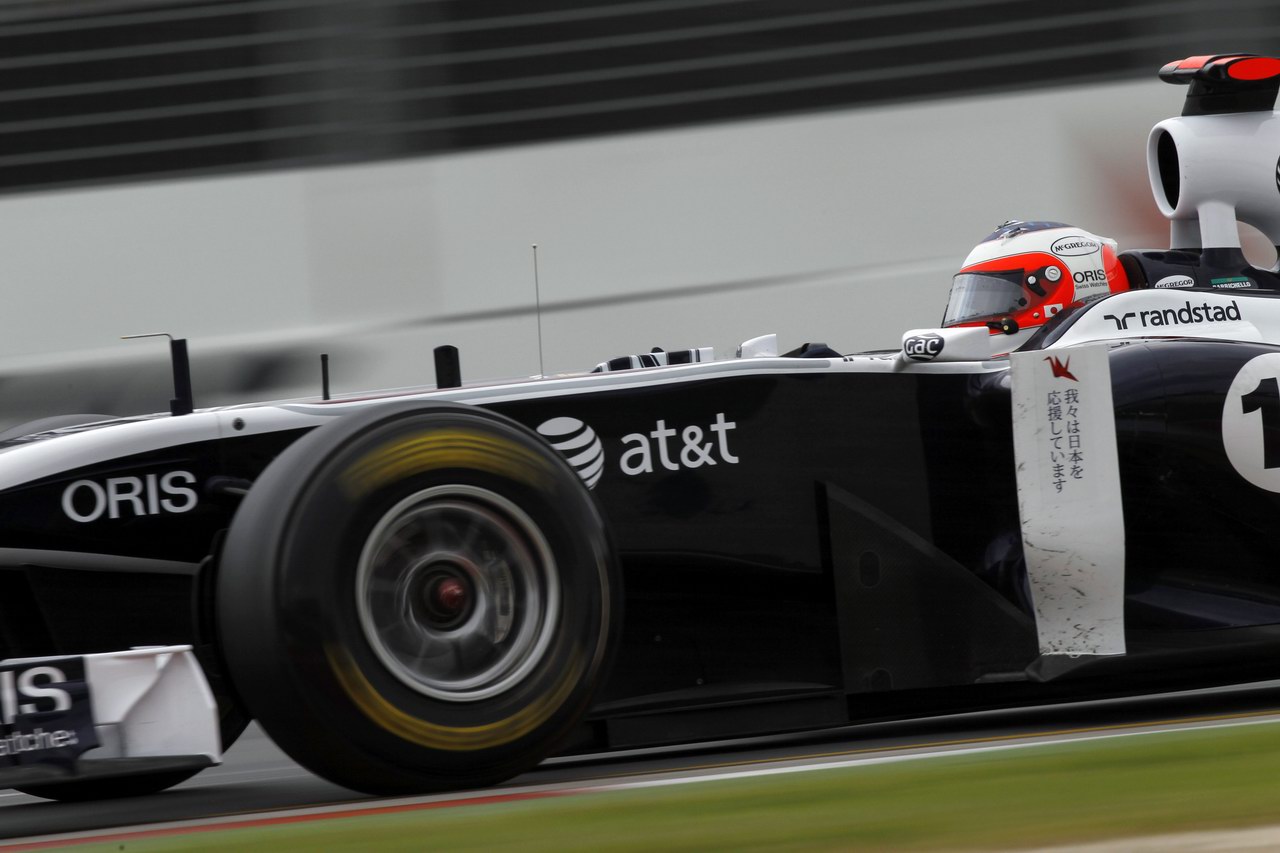 GP AUSTRALIA, 2011 Australian Grand Prix - Venerdi'
Albert Park, Melbourne, Australia
25th March 2011.
Rubens Barrichello, Williams FW33 Cosworth. Action. 
World Copyright:Andrew Ferraro/LAT Photographic
ref: Digital Image _Q0C8793