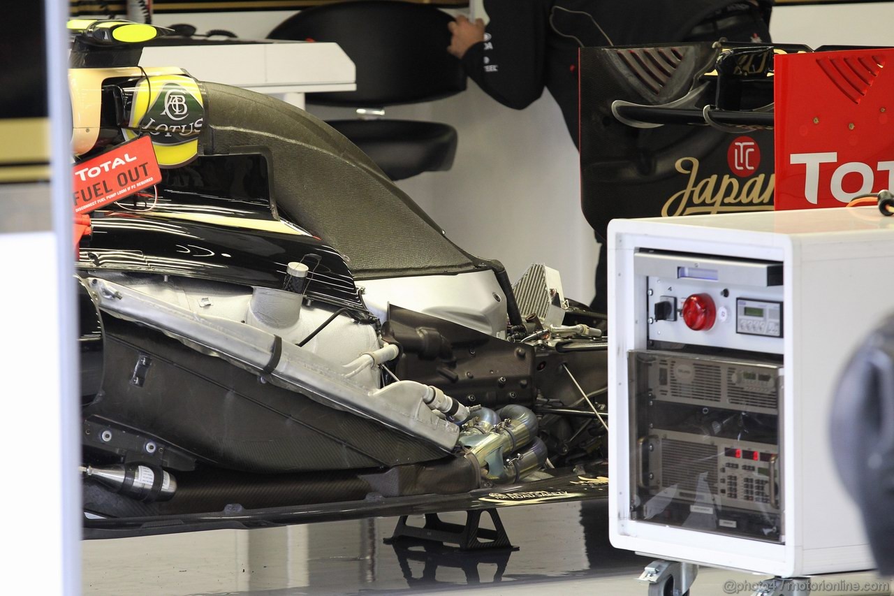 GP BELGIO, 28.08.2011- Gara, Engine of Team Lotus, TL11 