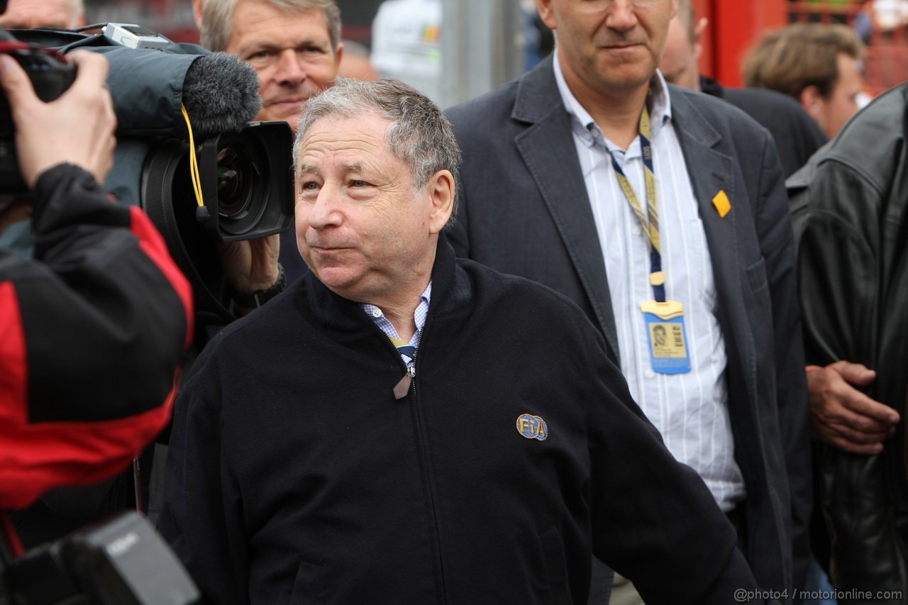 GP BELGIO, 28.08.2011- Gara, Jean Todt (FRA), President FIA 