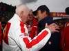 GP BELGIO, 28.08.2011- Gara, John Surtees (GBR), Ex F1 Driverand Nigel Mansell (GBR, Ex F1 driver