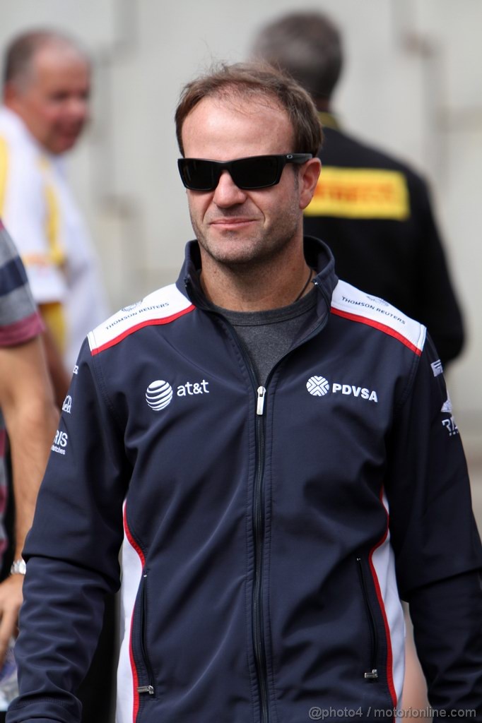 GP BELGIO, 25.08.2011- Rubens Barrichello (BRA), Williams FW33 