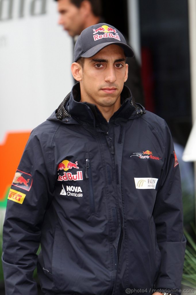 GP BELGIO, 27.08.2011- Sébastien Buemi (SUI), Scuderia Toro Rosso, STR6 