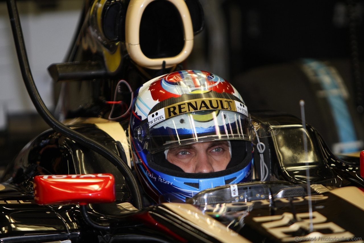 GP BELGIO, 27.08.2011- Prove Libere 3, Sabato, Vitaly Petrov (RUS), Lotus Renault GP, R31 