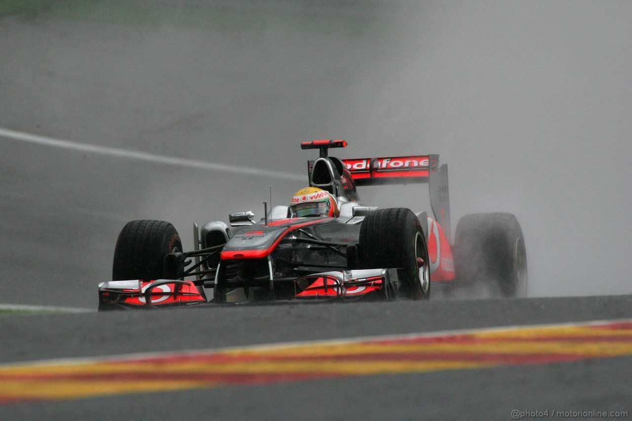 GP BELGIO, 27.08.2011- Prove Libere 3, Sabato, Lewis Hamilton (GBR), McLaren  Mercedes, MP4-26 